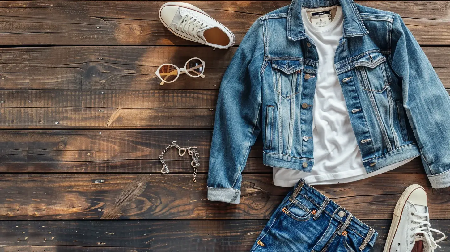 Fashion investment pieces guide showing quality clothing